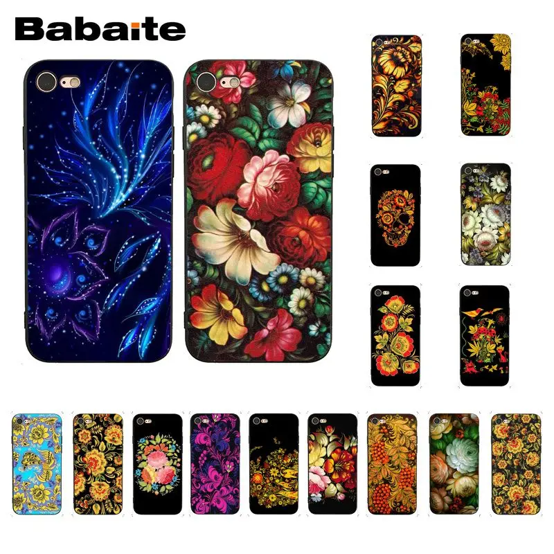 Babaite Khokhloma Russian Flower Cover Phone Case for iphone 11 Pro 11Pro Max X XS MAX 6 6s 7 7plus 8 8Plus 5 5S SE XR
Babaite Khokhloma Russian Flower Cover Phone Case for iphone 11 Pro 11Pro Max X XS MAX 6 6s 7 7plus 8 8Plus 5 5S SE XR
