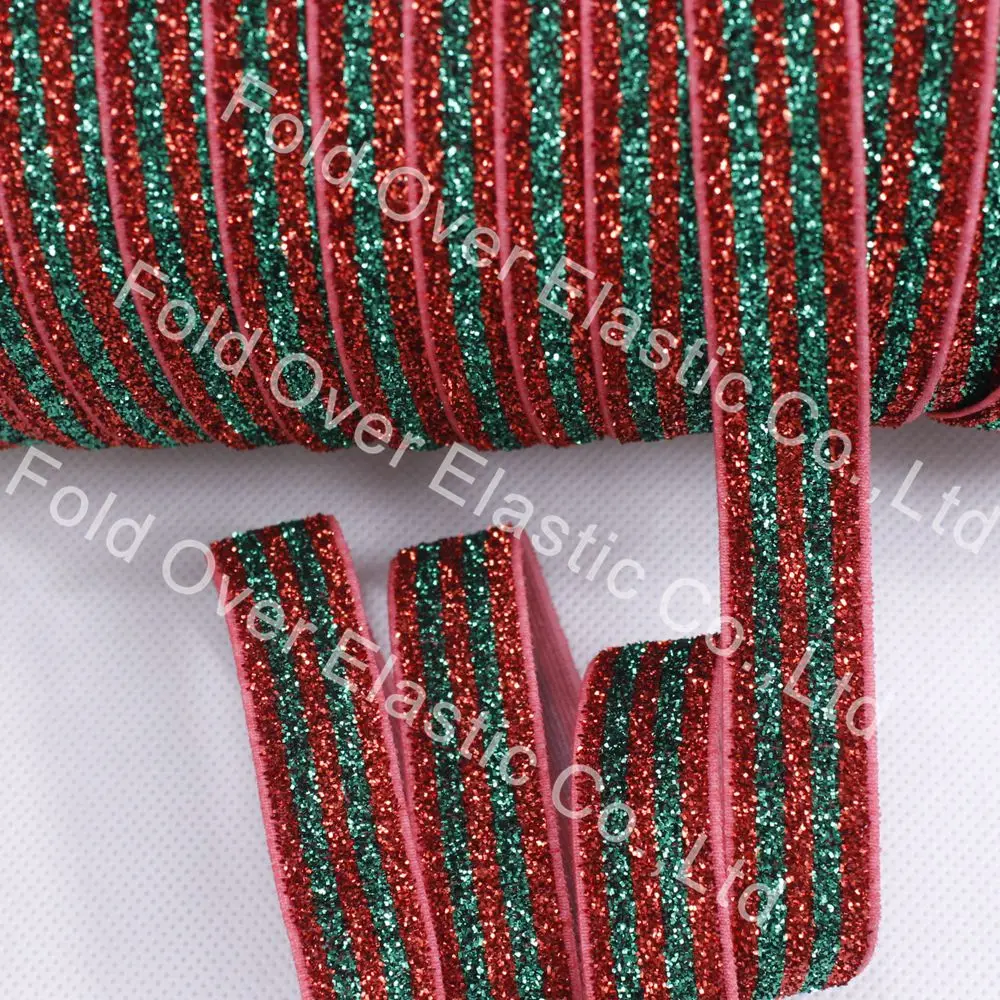 Free shipping 5/8 glitter elastic, 50yards frosted glitter elastic, metallic velvet webbing elastic
Free shipping 5/8 glitter elastic, 50yards frosted glitter elastic, metallic velvet webbing elastic