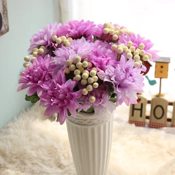 6heads Silk Artificial European Dahlia Pinnata Pompon Flower Bouquet for Wedding Home Floral Decor Arrangement Fake Flower
6heads Silk Artificial European Dahlia Pinnata Pompon Flower Bouquet for Wedding Home Floral Decor Arrangement Fake Flower