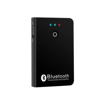 SOONHUA BT Transmitter Wireless Adapter 2-In-1 Wireless 3.5mm Audio Adapters 2 Devices Simultaneously With Charging Cable
SOONHUA BT Transmitter Wireless Adapter 2-In-1 Wireless 3.5mm Audio Adapters 2 Devices Simultaneously With Charging Cable