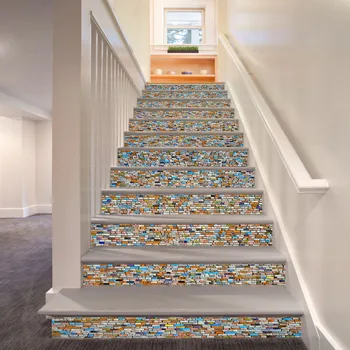 6pcs/set Colorful Stone Staircase Sticker For Living Room Corridor Decoration PVC Adhesive Waterproof Stairway Decal Home Decor 
6pcs/set Colorful Stone Staircase Sticker For Living Room Corridor Decoration PVC Adhesive Waterproof Stairway Decal Home Decor