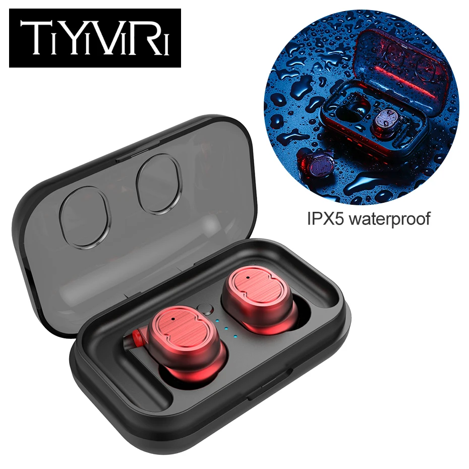 Wireless Bluetooth Earphone Mini Headset Touch Control Bluetooth 5.0 Stereo In-Ear Earbuds for Iphone 7 IOS Xiaomi Phone
Wireless Bluetooth Earphone Mini Headset Touch Control Bluetooth 5.0 Stereo In-Ear Earbuds for Iphone 7 IOS Xiaomi Phone