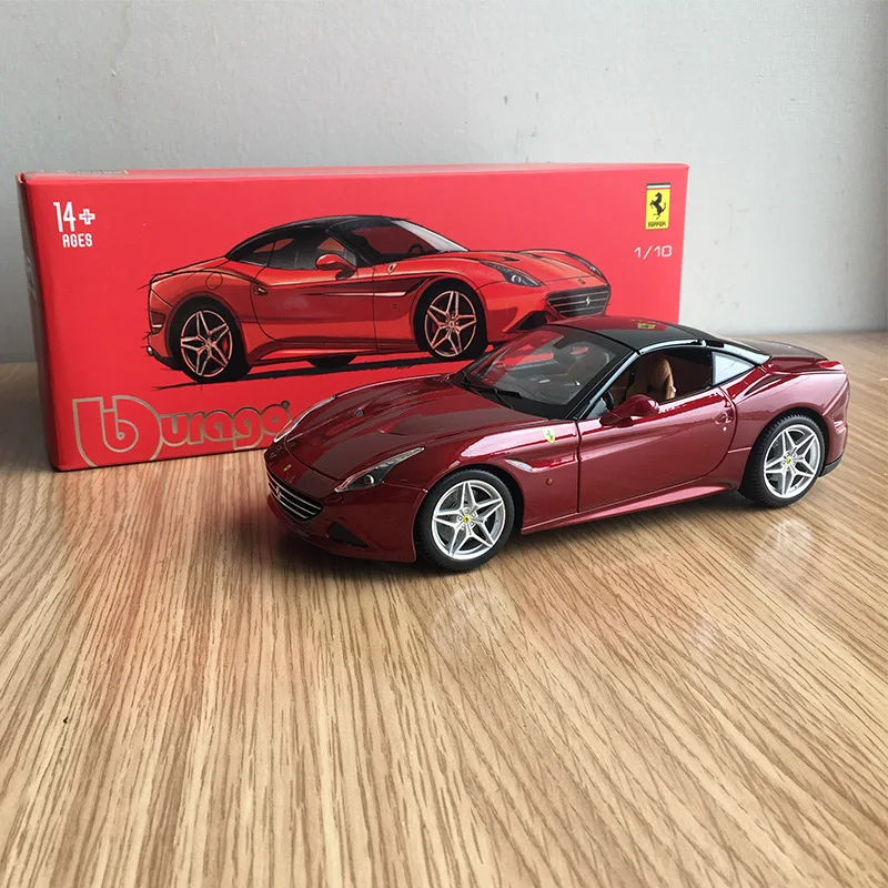 Collection Diecast 1:18 Model Cars Alloy Static Super Sports Car Toys for Children gld3 boys Gift California T Roadster in box
Collection Diecast 1:18 Model Cars Alloy Static Super Sports Car Toys for Children gld3 boys Gift California T Roadster in box