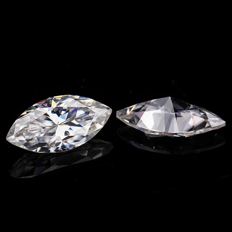 2pcs 10*15mm marquise shape E/F moissanites stones for jewelry setting moissanites positive tester
2pcs 10*15mm marquise shape E/F moissanites stones for jewelry setting moissanites positive tester