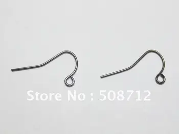 Free shipping!!!!!black color earring hooks earring wires Free Nickel HEW0001 
Free shipping!!!!!black color earring hooks earring wires Free Nickel HEW0001