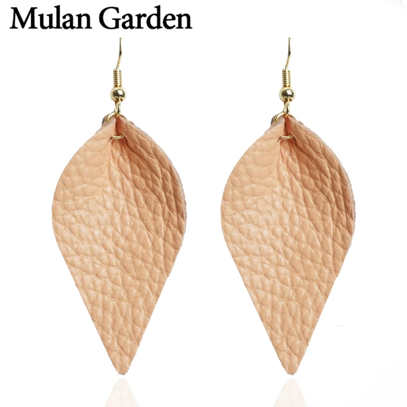 M&G Small Leaf Pink Genuine Leather Earrings for Women Simple Statement Dangle Earrings Leather Jewelry Fashion Accessories 2019
M&G Small Leaf Pink Genuine Leather Earrings for Women Simple Statement Dangle Earrings Leather Jewelry Fashion Accessories 2019