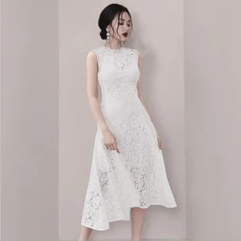 2019 Dress Sexy Fashion Lace Hollow Out O Neck Elegant Women Sleeveless Bandage Night Club Body con Party Dresses Wholesale
2019 Dress Sexy Fashion Lace Hollow Out O Neck Elegant Women Sleeveless Bandage Night Club Body con Party Dresses Wholesale