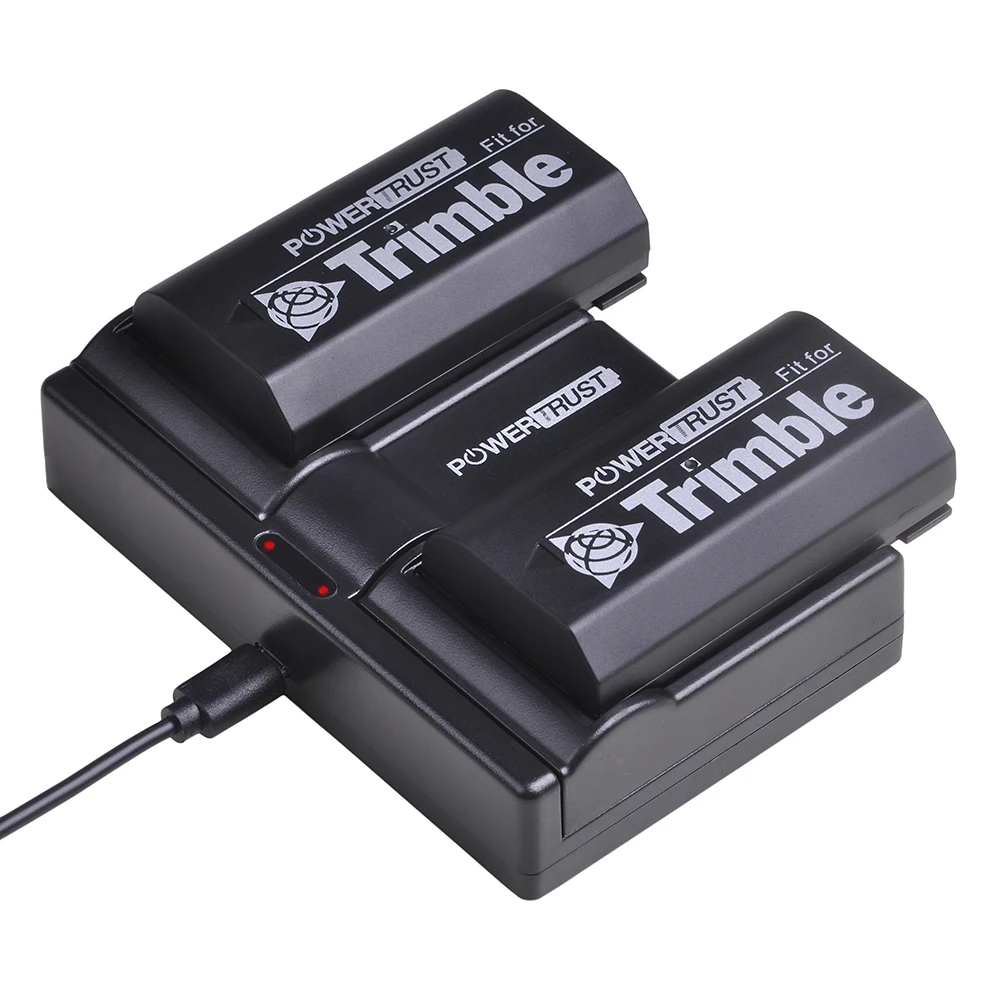 2Pc 54344 Battery and Fast Charger for Trimble 5700 5800 29518 46607 52030 38403 R6 R7 R8 GNSS TR-R8 GPS for Pentax Ei-D-Li1
2Pc 54344 Battery and Fast Charger for Trimble 5700 5800 29518 46607 52030 38403 R6 R7 R8 GNSS TR-R8 GPS for Pentax Ei-D-Li1