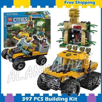 397pcs City Explorers Jungle Halftrack Mission Waterfall 10710 Model Building Blocks Assemble Children Sets Compatible With Lago
397pcs City Explorers Jungle Halftrack Mission Waterfall 10710 Model Building Blocks Assemble Children Sets Compatible With Lago