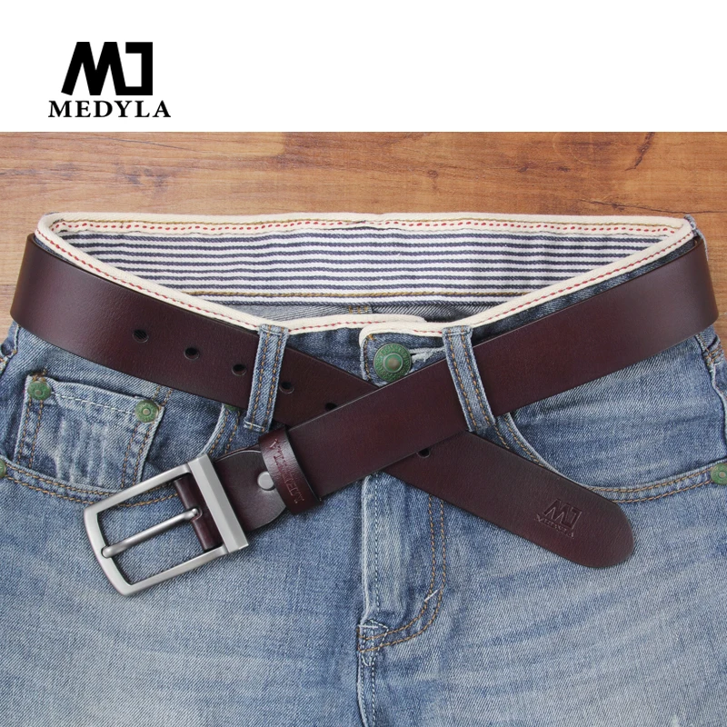 MEDYLA Leather Fashion Belt Vintage Casual Jeans Belts for Men High Quality Cowskin Leather Cummerbund 100-125CM Long Strap belt
MEDYLA Leather Fashion Belt Vintage Casual Jeans Belts for Men High Quality Cowskin Leather Cummerbund 100-125CM Long Strap belt