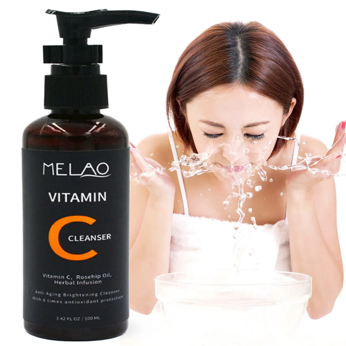 100ml Vitamin C Face Cleanser Oil Control Remove Acne wrinkle Anti-aging Makeup Remover Moisturizing Facial Cleaning
100ml Vitamin C Face Cleanser Oil Control Remove Acne wrinkle Anti-aging Makeup Remover Moisturizing Facial Cleaning