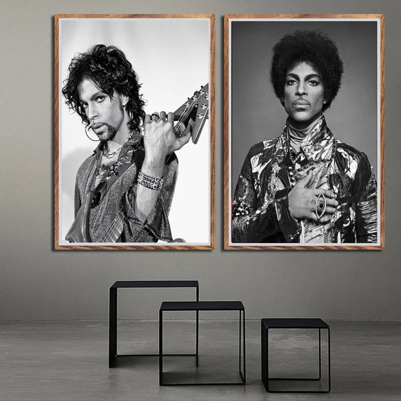 Prince Rogers Nelson Black White Rock music Singer Pop star Poster Prints Art Painting Wall Pictures For Living Room Home Decor
Prince Rogers Nelson Black White Rock music Singer Pop star Poster Prints Art Painting Wall Pictures For Living Room Home Decor