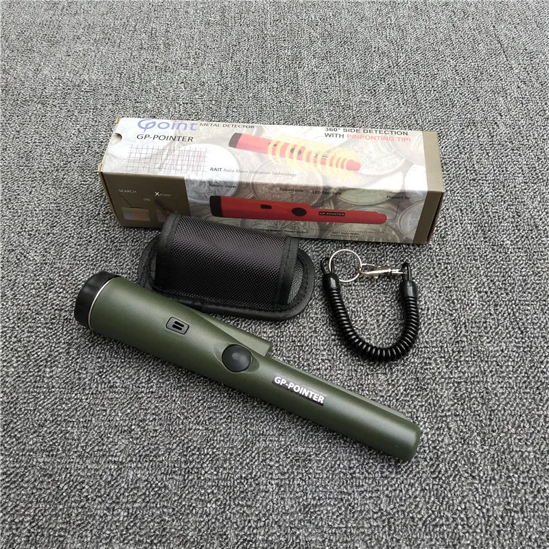 Handheld metal detector GP-POINTER for positioning gold and silver coins Mini Detecting Scanner
Handheld metal detector GP-POINTER for positioning gold and silver coins Mini Detecting Scanner