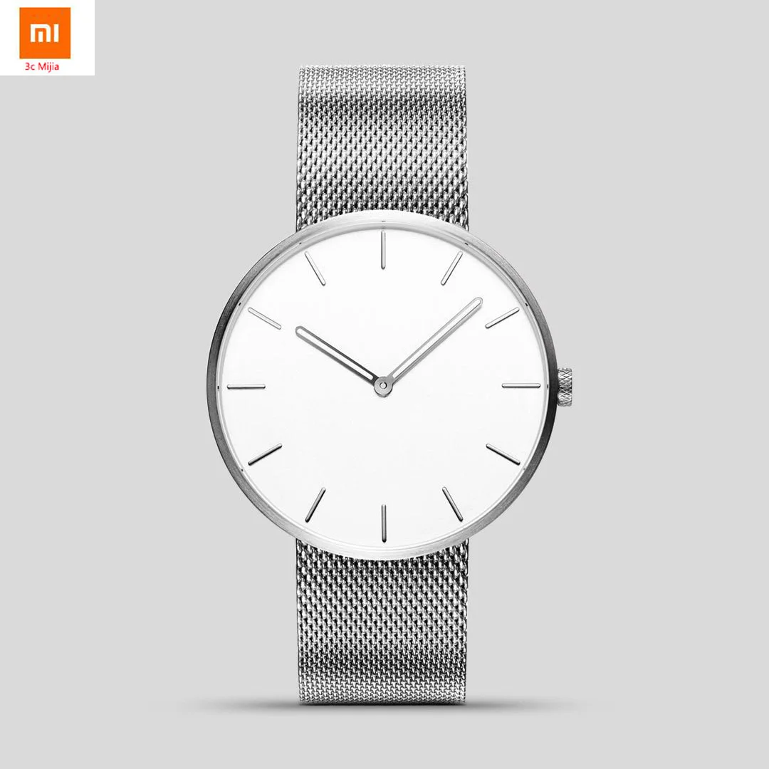 3 цвета Xiaomi TwentySeventeen светящиеся водонепроницаемые Модные кварцевые часы