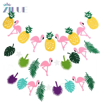 Zilue 1PCS Flamingo And Pineapple Banner Bunting Summer Party Birthday Wedding Decor Tropical Party Hawaiian Bundles Decor
Zilue 1PCS Flamingo And Pineapple Banner Bunting Summer Party Birthday Wedding Decor Tropical Party Hawaiian Bundles Decor