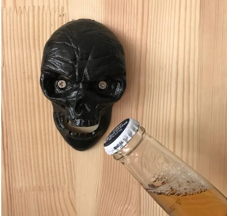 DHL free shipping 10pcs/lot Antique cast iron Skull wall mount bottle opener hang wall beer bottle opener free shipping
DHL free shipping 10pcs/lot Antique cast iron Skull wall mount bottle opener hang wall beer bottle opener free shipping