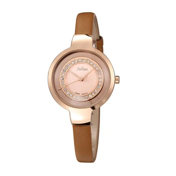 Top Julius Lady Women's Wrist Watch Big Fashion Hours Korea Dress Bracelet Shining Retro Leather Office Student Girl Gift JA-680
Top Julius Lady Women's Wrist Watch Big Fashion Hours Korea Dress Bracelet Shining Retro Leather Office Student Girl Gift JA-680