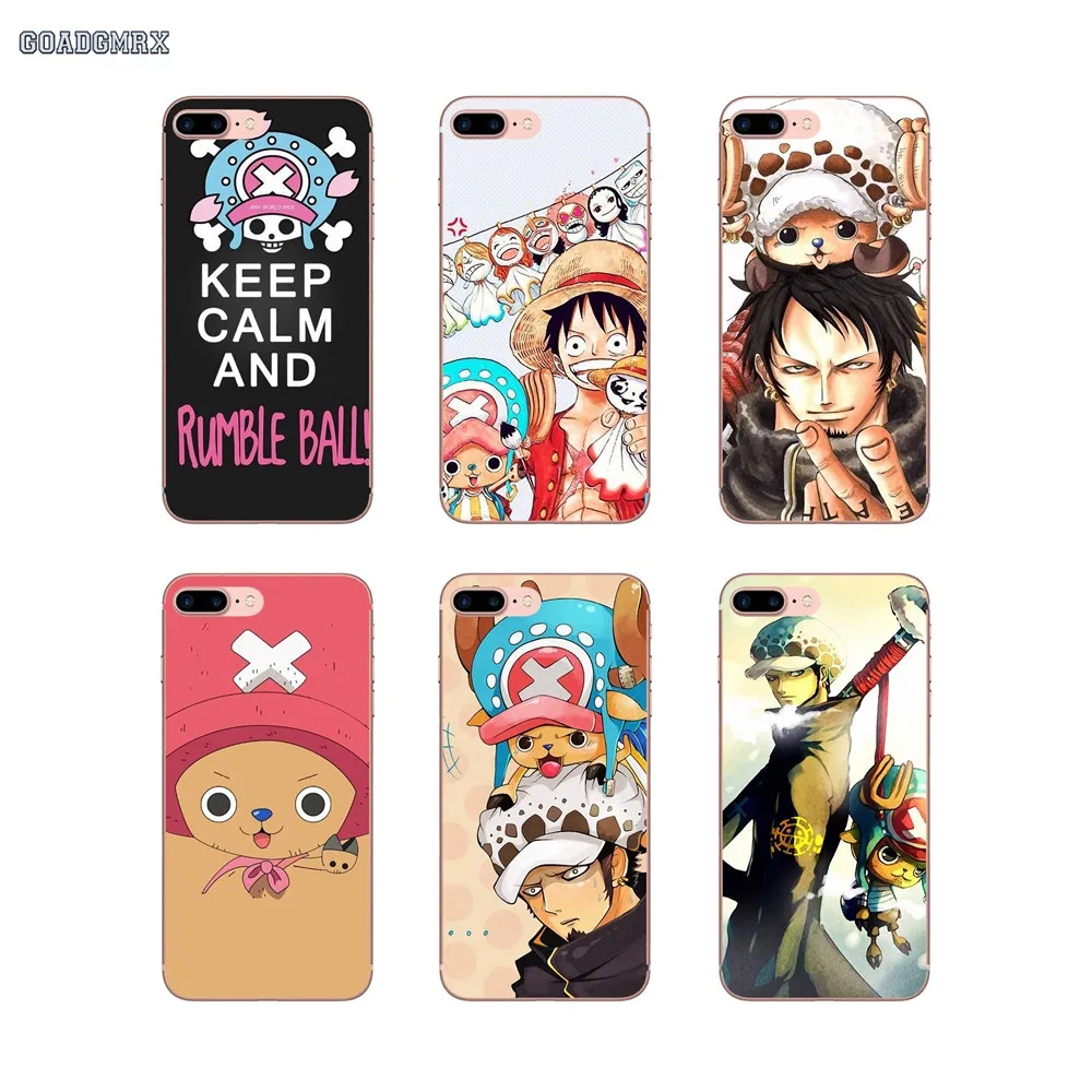 Прозрачные мягкие чехлы для Samsung Galaxy J3 J5 J7 A3 A5 A7 2015 2016 2017 Note 3 4 5 8 One Piece Tony Chopper |