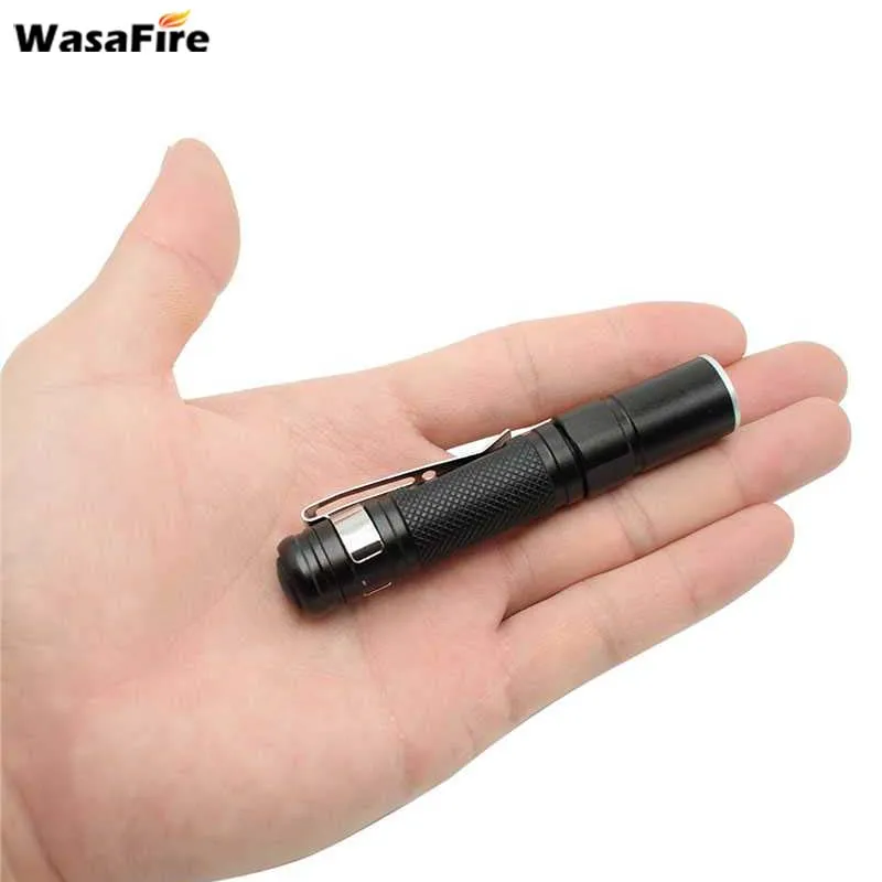 Wasafire Super Mini Flashlight Q5 LED 2000 Lumen Torch Small Pocket Light Portable Lantern For Hunting Camping Use AAA Battery
Wasafire Super Mini Flashlight Q5 LED 2000 Lumen Torch Small Pocket Light Portable Lantern For Hunting Camping Use AAA Battery