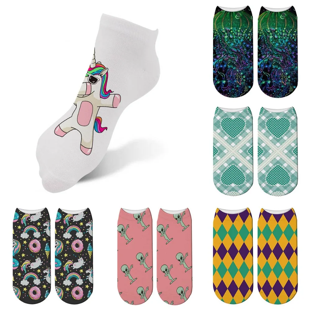 Women Cotton Unicorn Socks Cartoon Animals Popular Funny Harajuku Cute Novelty Socks Printed Art Happy Socks 5ZJQ-ZAS09
Women Cotton Unicorn Socks Cartoon Animals Popular Funny Harajuku Cute Novelty Socks Printed Art Happy Socks 5ZJQ-ZAS09