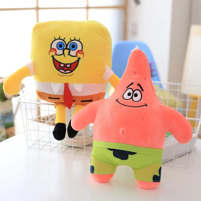 2pcs/lot 25cm Cartoon SpongeBob and Patrick Star Plush Toys Stuffed Animals Doll Toys Birthday Gifts Kids Girls Gifts
2pcs/lot 25cm Cartoon SpongeBob and Patrick Star Plush Toys Stuffed Animals Doll Toys Birthday Gifts Kids Girls Gifts