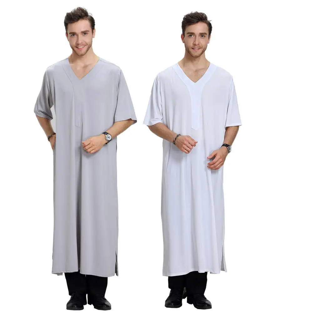 Free shipping 2019Men Islamic Abaya Robes Men's Islam Apparel Clothing Men saudi arab style Jubba Thobe Muslim Dress 061701
Free shipping 2019Men Islamic Abaya Robes Men's Islam Apparel Clothing Men saudi arab style Jubba Thobe Muslim Dress 061701