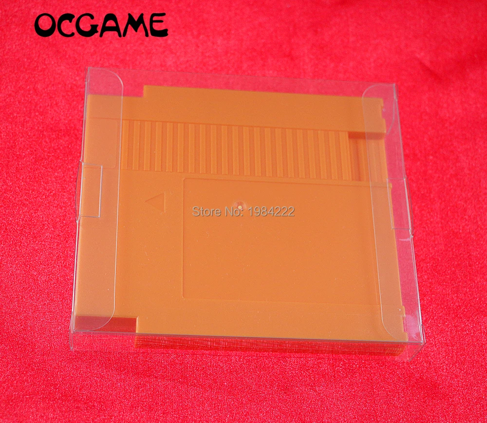 OCGAME Clear transparent plastic PET game card protector case for NES cartridge game boxes replacement
OCGAME Clear transparent plastic PET game card protector case for NES cartridge game boxes replacement