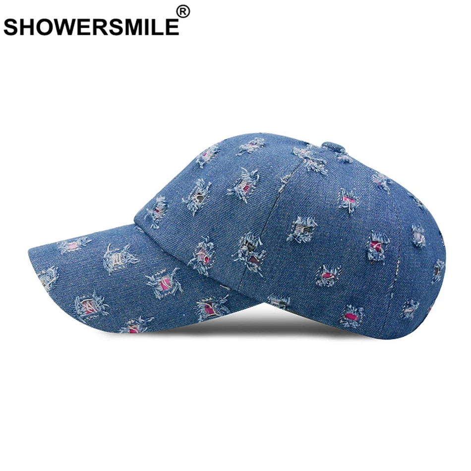SHOWERSMILE Mens Denim Baseball Caps Cotton Blue Ripped Caps Dad Women Snapback Autumn High Quality Unisex Baseball Cap Washed
SHOWERSMILE Mens Denim Baseball Caps Cotton Blue Ripped Caps Dad Women Snapback Autumn High Quality Unisex Baseball Cap Washed