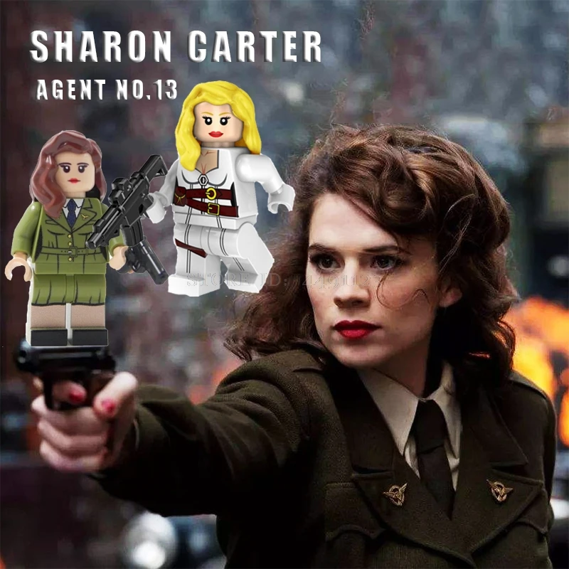 Blocks Toy Sharon Carter Thanos Thor IronMan Pepper Potts Mini Toys Block Captain America Marvel X-MEN Jean Grey Avengers Hulk
Blocks Toy Sharon Carter Thanos Thor IronMan Pepper Potts Mini Toys Block Captain America Marvel X-MEN Jean Grey Avengers Hulk