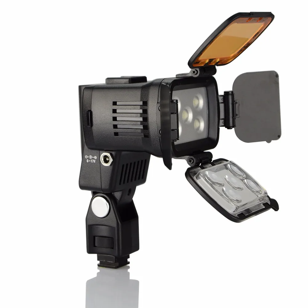 

DSTE VL002A-1 5-LED Video Light 4500K/3200K for Canon DSLR Camera Camcorder DV Dimmable LAMP