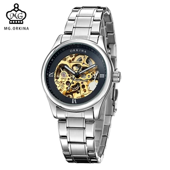 ORKINA Male Clock Transparent Case Mechanical Wrist Watches Men Luxury Golden Skeleton Orologio Automatic Reloj Hombre, Gift Box
ORKINA Male Clock Transparent Case Mechanical Wrist Watches Men Luxury Golden Skeleton Orologio Automatic Reloj Hombre, Gift Box