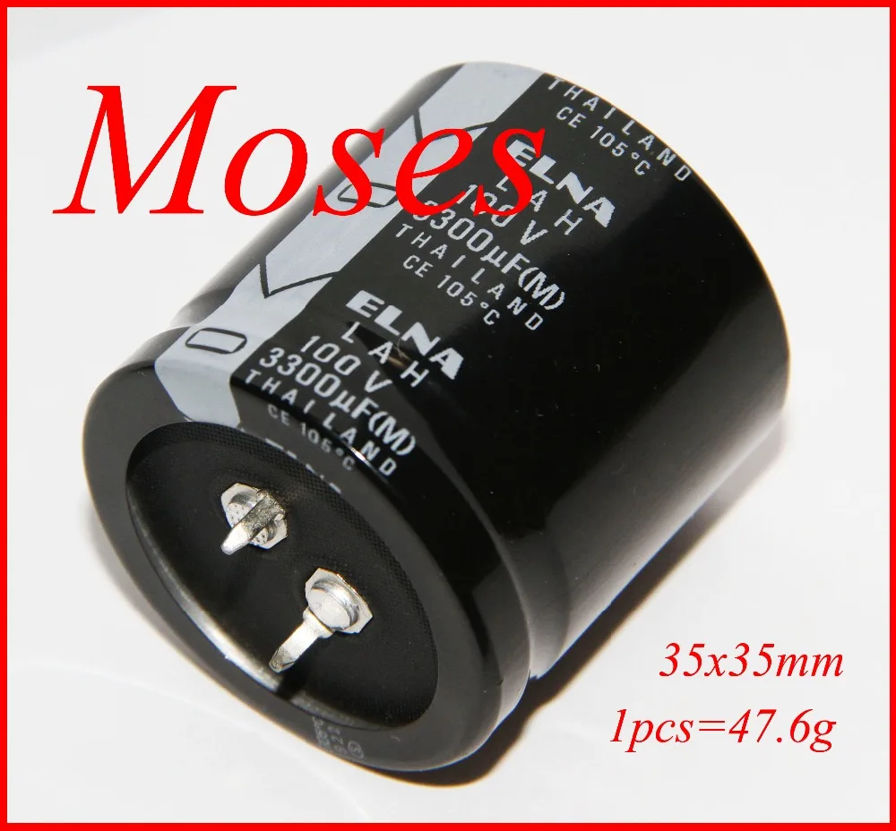 100v 3300uf 100% Original New EL-NA Electrolytic Capacitor Radial Capacitance 35x35mm (2pcs)
100v 3300uf 100% Original New EL-NA Electrolytic Capacitor Radial Capacitance 35x35mm (2pcs)