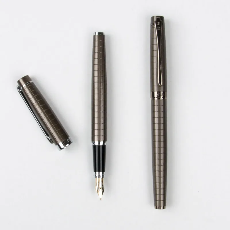 High Quality Luxury Fountain pen 0.5mm 1.0mm Nib full metal calligraphy pen ink pens Caneta Stationery Office school supplies
High Quality Luxury Fountain pen 0.5mm 1.0mm Nib full metal calligraphy pen ink pens Caneta Stationery Office school supplies