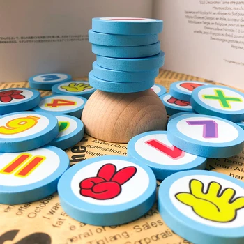 Wooden Toy Building Blocks Digital Arithmetic Balance Game Kindergarten Addition And Subtraction Multiplication Early Education
Wooden Toy Building Blocks Digital Arithmetic Balance Game Kindergarten Addition And Subtraction Multiplication Early Education