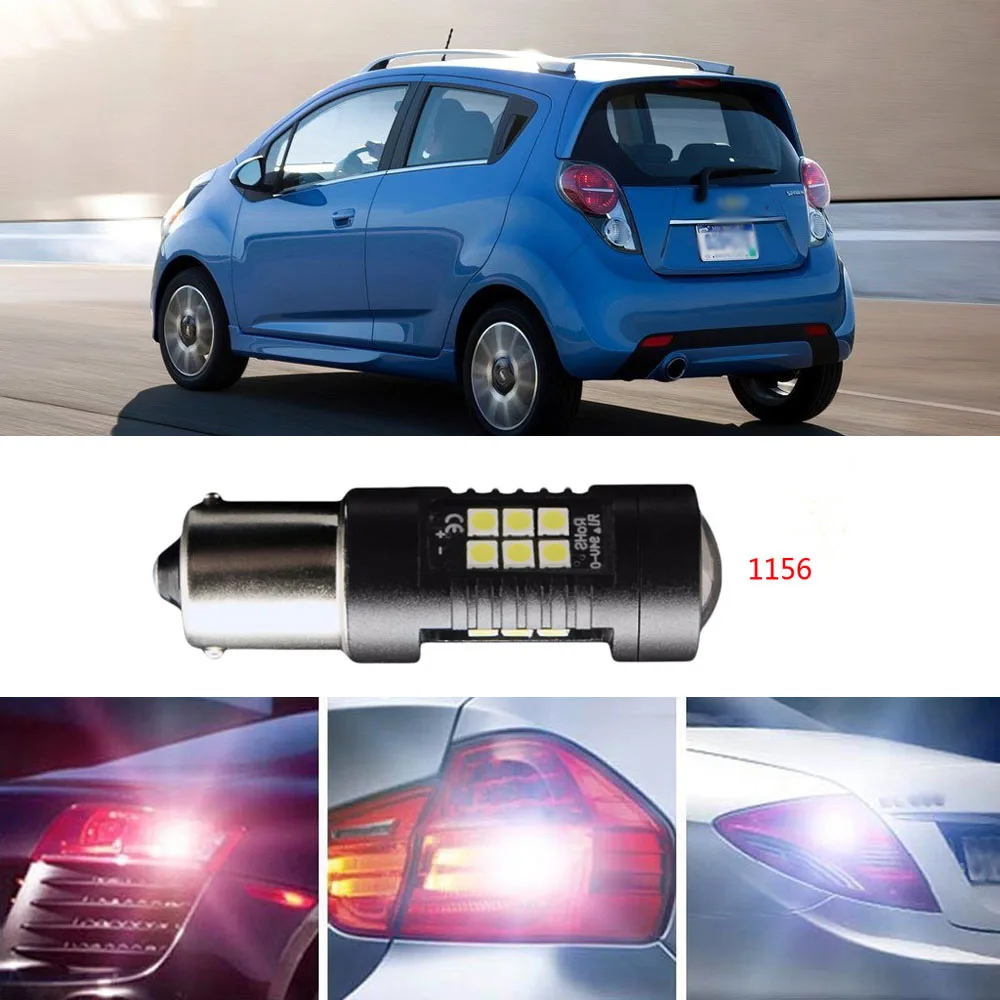 Ownsun 2Pcs Error Free LED Reversing 1156 Back-Up Reverse Light Bulbs Fit For Chevrolet Spark
Ownsun 2Pcs Error Free LED Reversing 1156 Back-Up Reverse Light Bulbs Fit For Chevrolet Spark