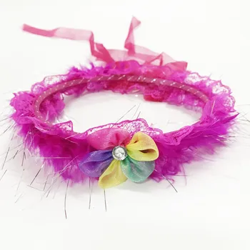 New Princess Lace Feather Headband Children Fairy Ribbon Hairband Headwear Hair Accessory Halloween Party Favor Gift
New Princess Lace Feather Headband Children Fairy Ribbon Hairband Headwear Hair Accessory Halloween Party Favor Gift