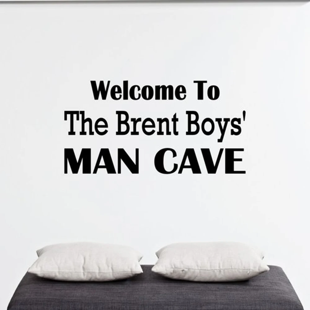 Personalized Name Man Cave Vinyl Decal Little Man Cave Vinyl Wall Stickers Custom Man Cave Vinyl Wall Decal Bedroom Decor H385
Personalized Name Man Cave Vinyl Decal Little Man Cave Vinyl Wall Stickers Custom Man Cave Vinyl Wall Decal Bedroom Decor H385