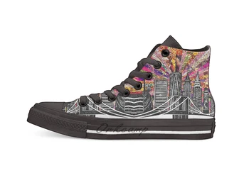 Linocut Blooming New York Casual High Top Canvas shoes sneakers For Drop shipping
Linocut Blooming New York Casual High Top Canvas shoes sneakers For Drop shipping