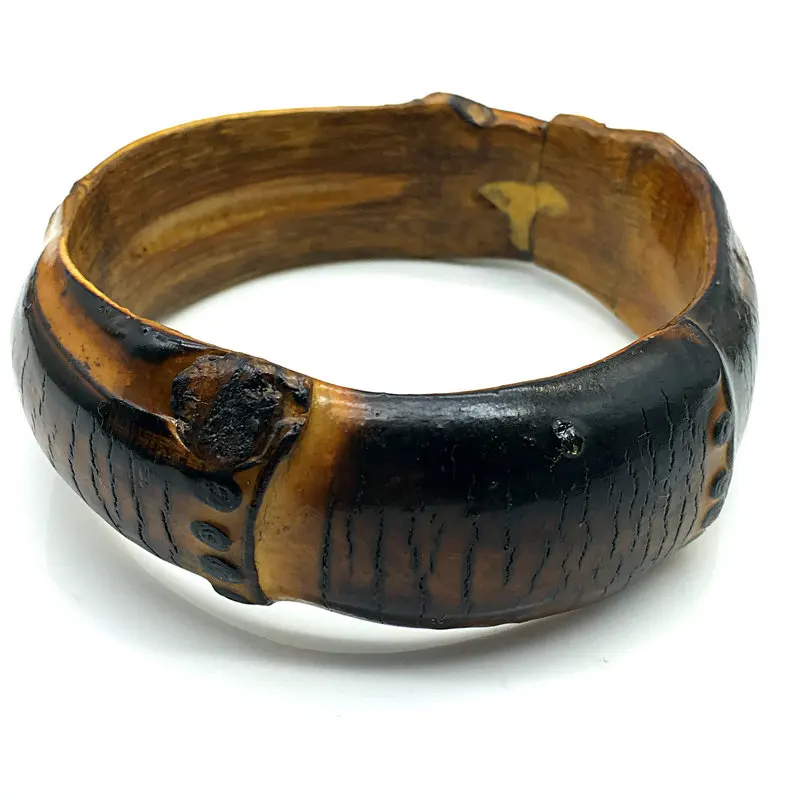 Fashion Natural Carbonization Bamboo Bracelet Handmade Natural Bamboo Bangle For Women EH-011
Fashion Natural Carbonization Bamboo Bracelet Handmade Natural Bamboo Bangle For Women EH-011