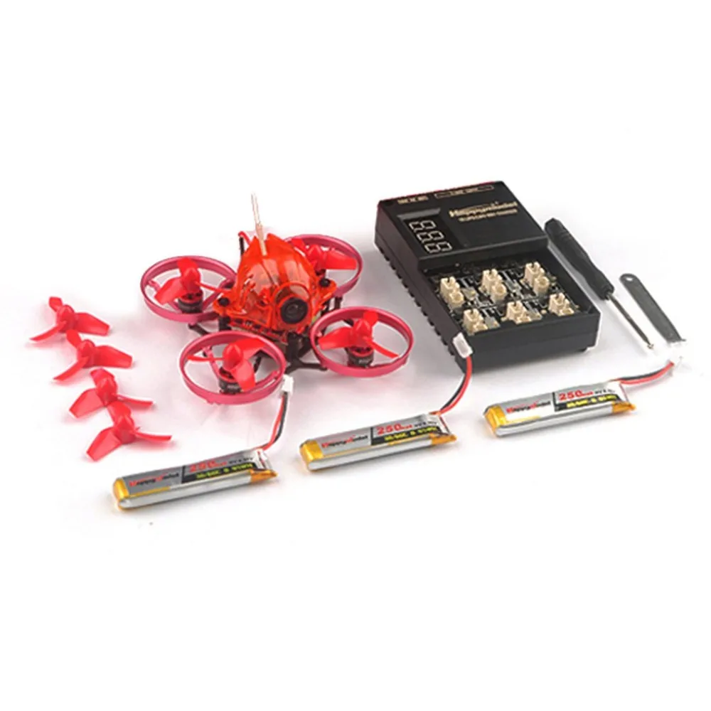 Happymodel Snapper6 65mm Micro 1S Brushless FPV RC Drone w/ F3 OSD 5A ESC BNF Flysky Receiver Three Electricity Edition
Happymodel Snapper6 65mm Micro 1S Brushless FPV RC Drone w/ F3 OSD 5A ESC BNF Flysky Receiver Three Electricity Edition