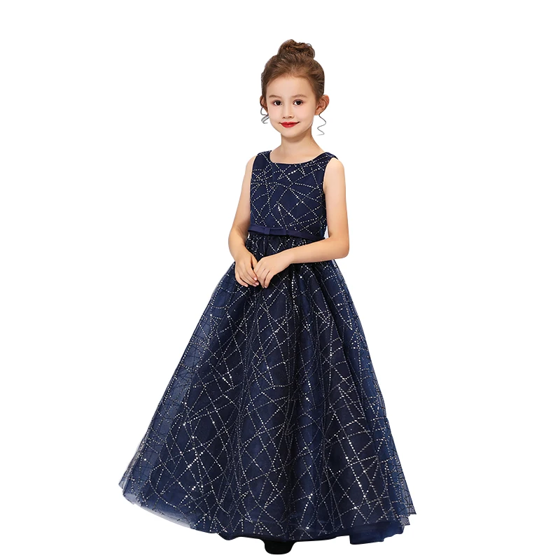 Tulle Flower Girl Dresses Princess Blue Sleeveless Ankle-Length Party Gown For Children Christmas Prom Ball Gown N010
Tulle Flower Girl Dresses Princess Blue Sleeveless Ankle-Length Party Gown For Children Christmas Prom Ball Gown N010