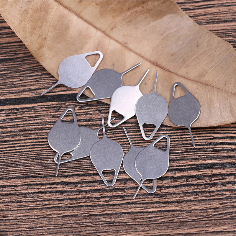 10pcs Stainless Steel Card Tray Removal Eject Pin Key Tool Needle for iPhone iPad Samsung for Huawei xiaomiSim
10pcs Stainless Steel Card Tray Removal Eject Pin Key Tool Needle for iPhone iPad Samsung for Huawei xiaomiSim
