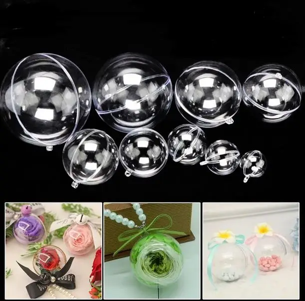 200pcs 5cm/8cm/10cm beauty transparent hanging christmas ball baubles clear plastic christmas ornaments fast shipping
200pcs 5cm/8cm/10cm beauty transparent hanging christmas ball baubles clear plastic christmas ornaments fast shipping