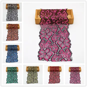 10 yards stretch lace ribbon 18CM wide embroidery Nigeria African lace fabric trim DIY clothing sewing decoration process
10 yards stretch lace ribbon 18CM wide embroidery Nigeria African lace fabric trim DIY clothing sewing decoration process