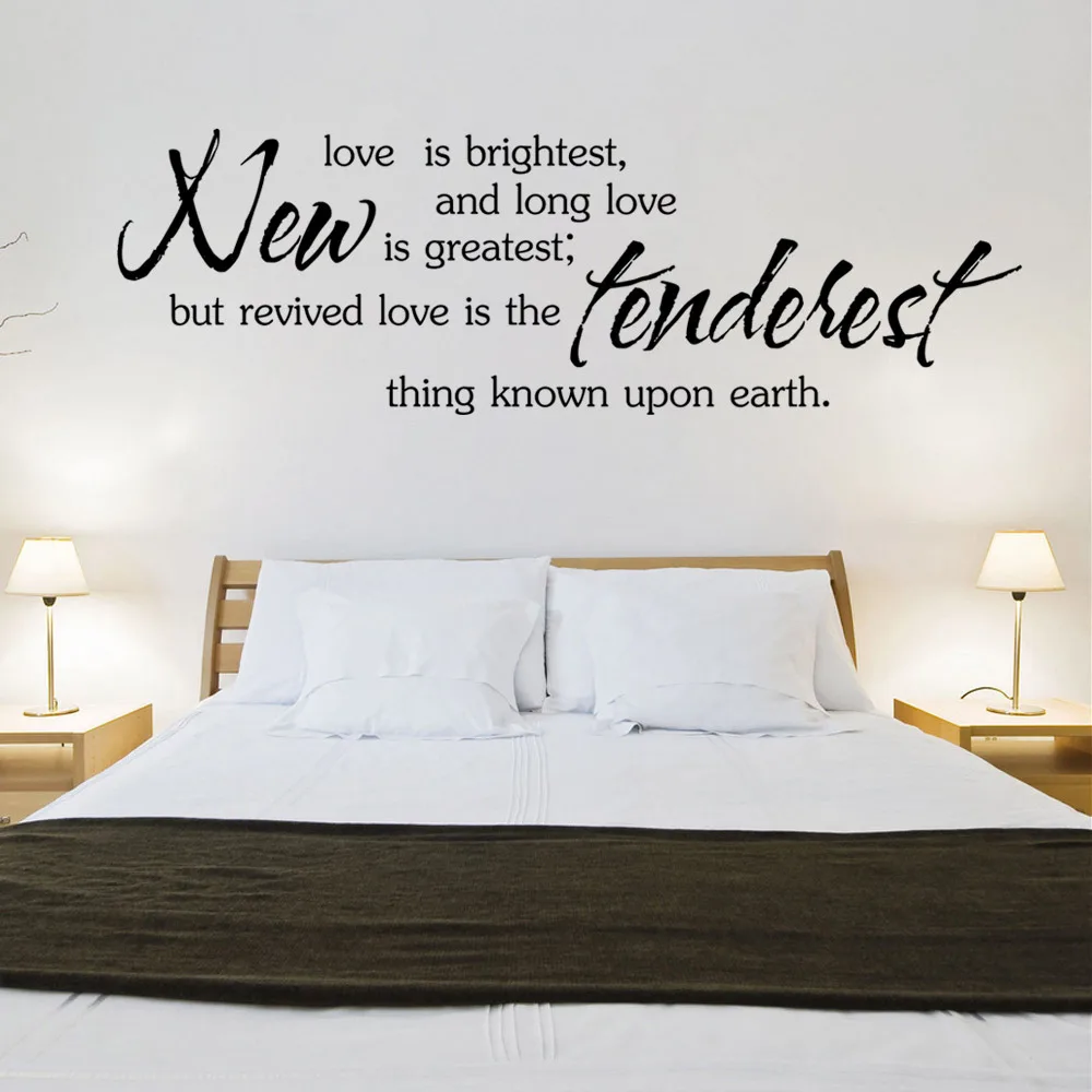 YOYOYU Wall Decal Home Decoration Fashion Quotes love is brightest PVC Removable Living room Wall Stickers Interior BedroomBB-10
YOYOYU Wall Decal Home Decoration Fashion Quotes love is brightest PVC Removable Living room Wall Stickers Interior BedroomBB-10
