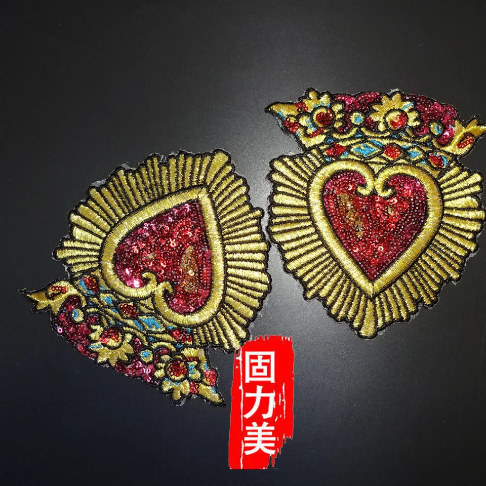 10pc Embroidery heart large patch handmade sequin patches for clothing DIY sew on patch embroidery flowers applique
10pc Embroidery heart large patch handmade sequin patches for clothing DIY sew on patch embroidery flowers applique