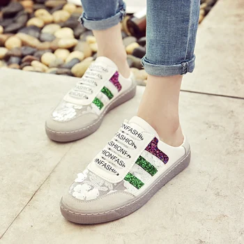 Fashion Wild Half Slippers Women Nice New Korean Lazy No Heel Flat Sandals And Slippers Half A Slippers Casual Sandals
Fashion Wild Half Slippers Women Nice New Korean Lazy No Heel Flat Sandals And Slippers Half A Slippers Casual Sandals