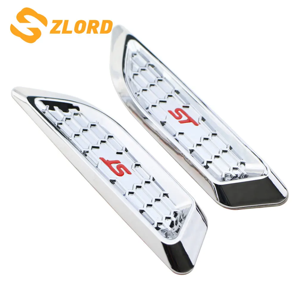 Zlord Car ST Side Fender Sticker for Ford Focus 2 3 4 MK2 MK3 Fiesta Mondeo Escape Kuga EcoSport Explorer Edge Fusion
Zlord Car ST Side Fender Sticker for Ford Focus 2 3 4 MK2 MK3 Fiesta Mondeo Escape Kuga EcoSport Explorer Edge Fusion