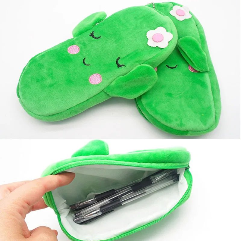 Cute Cactus Plush Pencil Bag Cartoon Stuffed Animals Kids Coin Purse Zero Wallet Student Gift
Cute Cactus Plush Pencil Bag Cartoon Stuffed Animals Kids Coin Purse Zero Wallet Student Gift