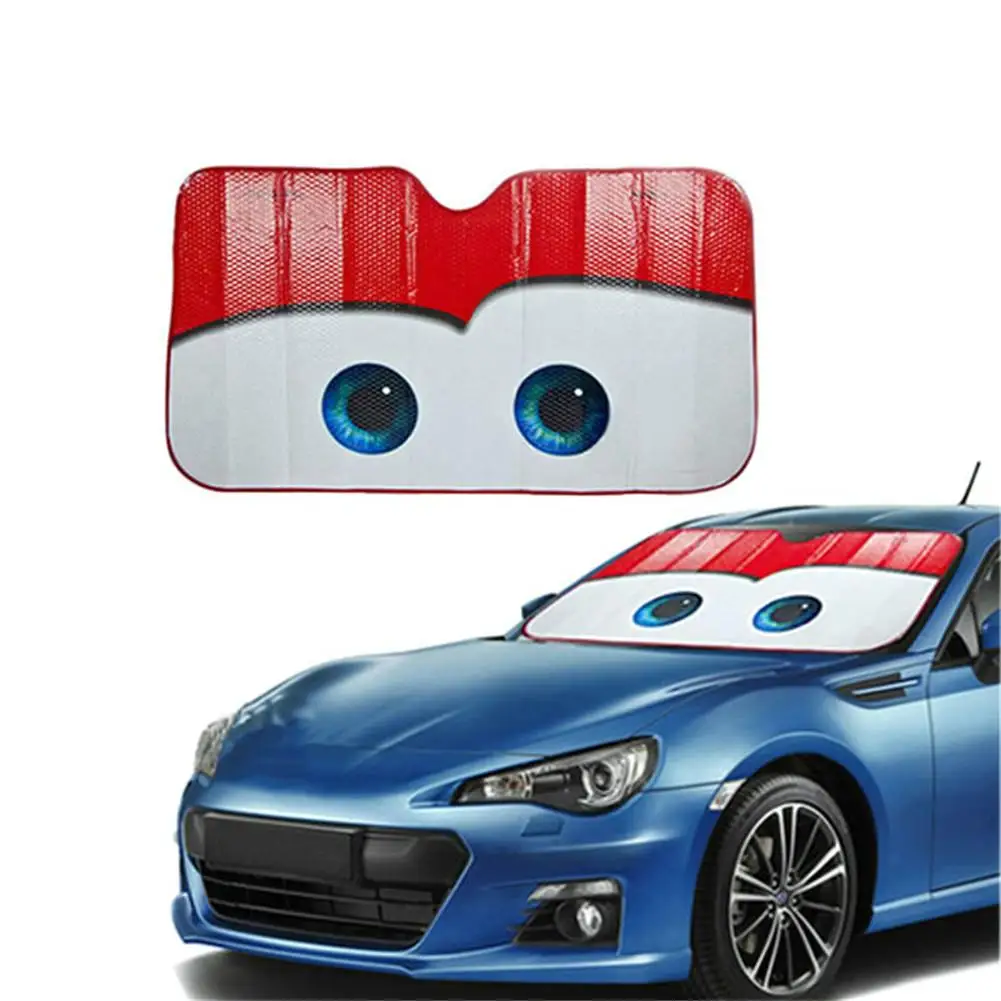 1pcs Cartoon Car Visor Solar Protection Foils Car Front Window Windshield Visor Universal Car Cover Car-styling 130*70
1pcs Cartoon Car Visor Solar Protection Foils Car Front Window Windshield Visor Universal Car Cover Car-styling 130*70